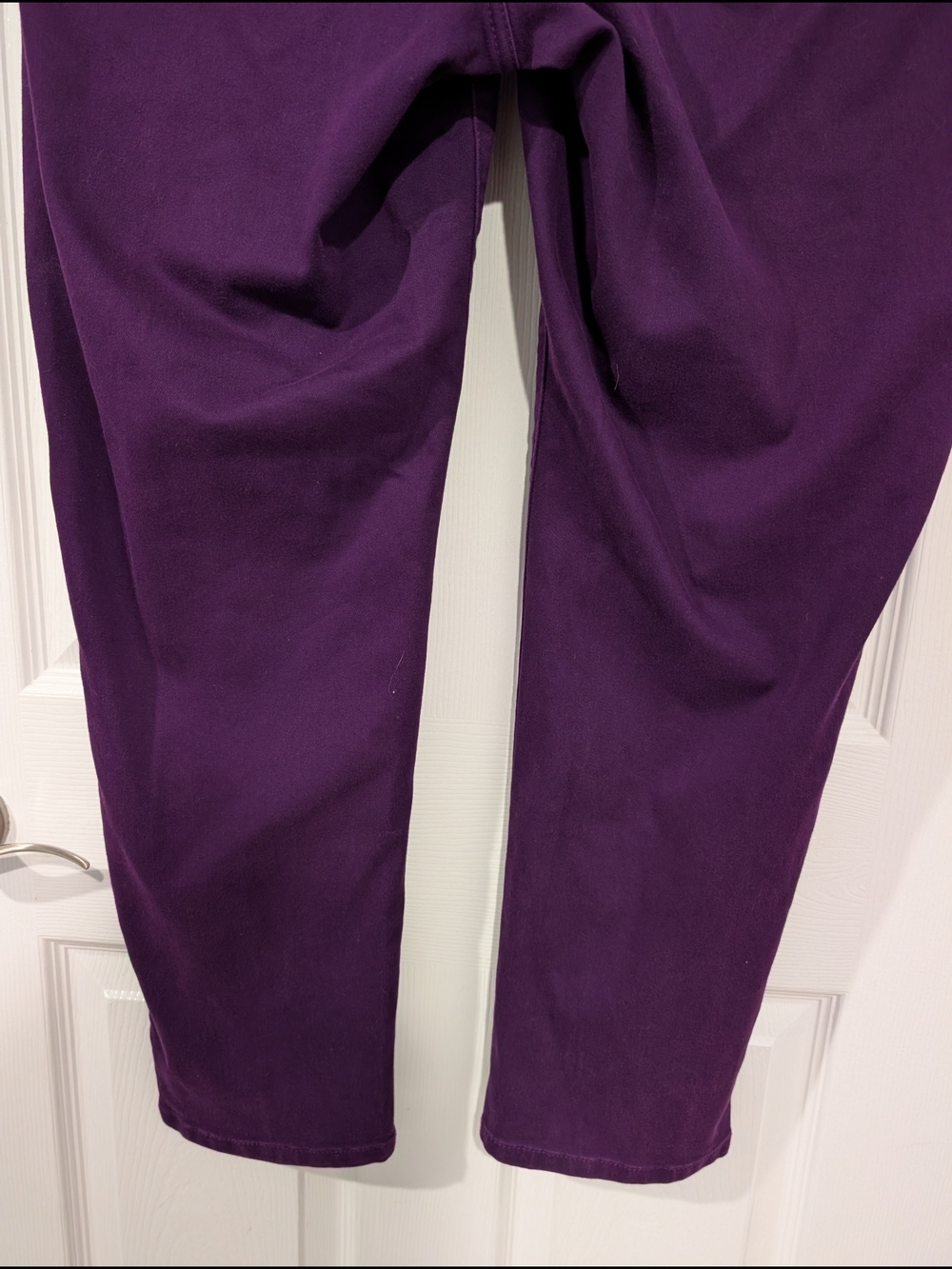 Talbots Purple Heritage Slim Ankle Jeans in Size 16W (Woman) - Picture 9 of 12